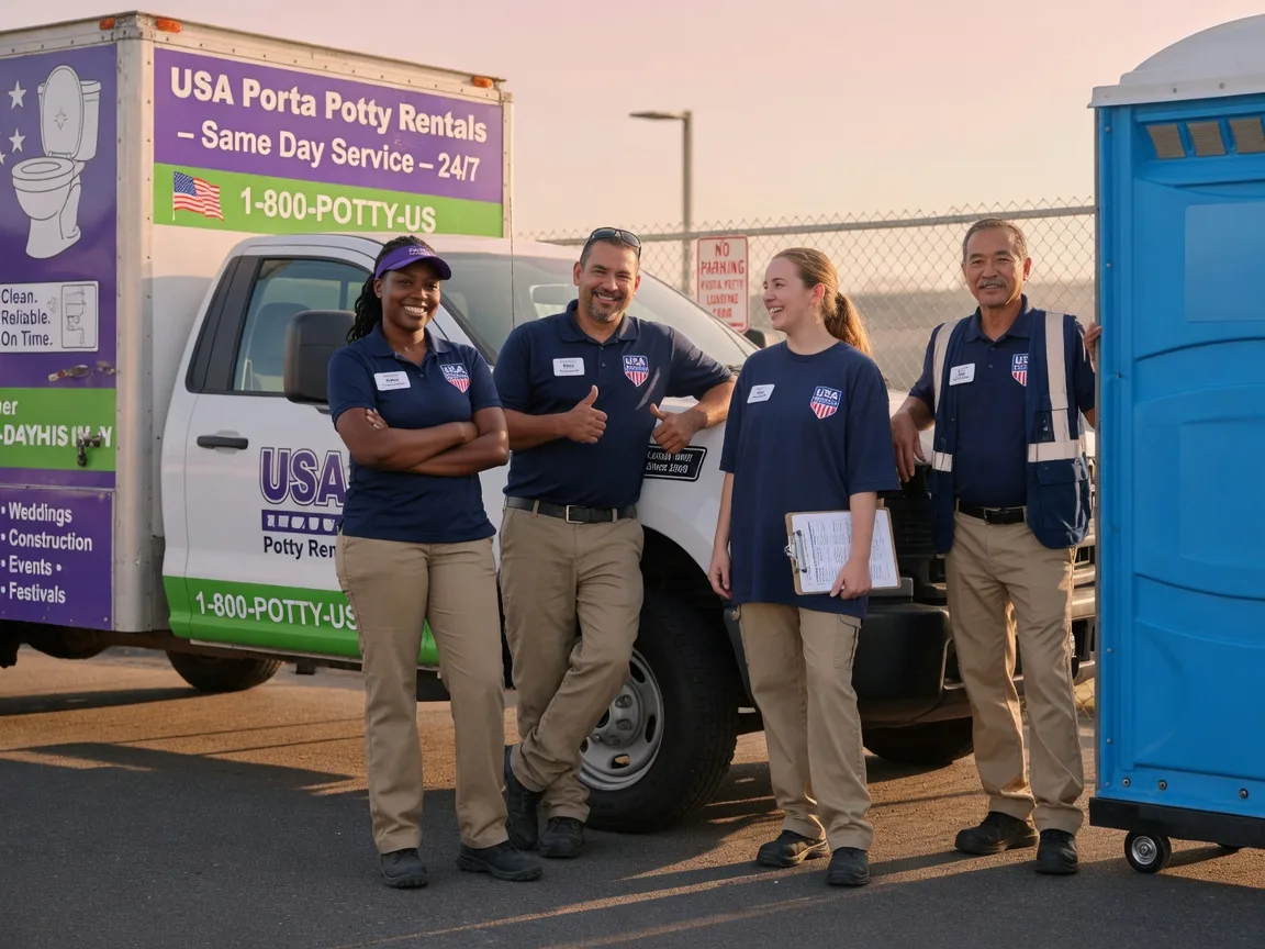 Porta Potty Rental company in Coshocton, OH